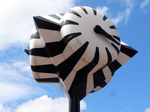 Zebra clock